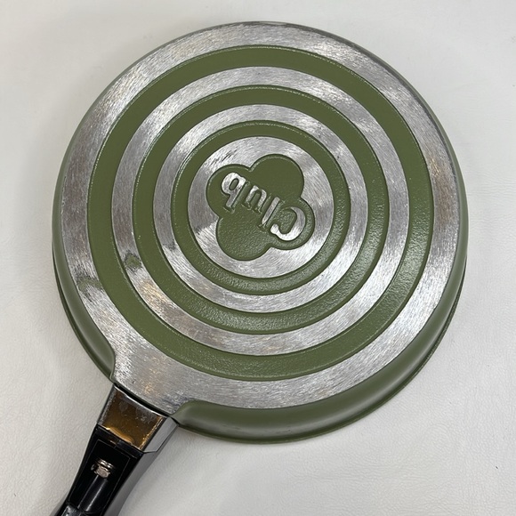 Vintage Club Aluminum Avocado Green 7” Frying Pan Skillet - Picture 5 of 5